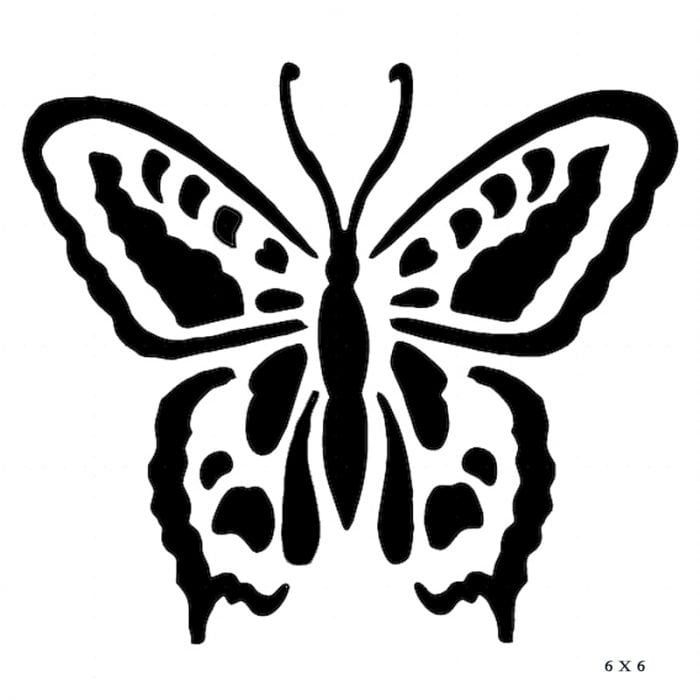 Pochoir #13 Papillon juillet